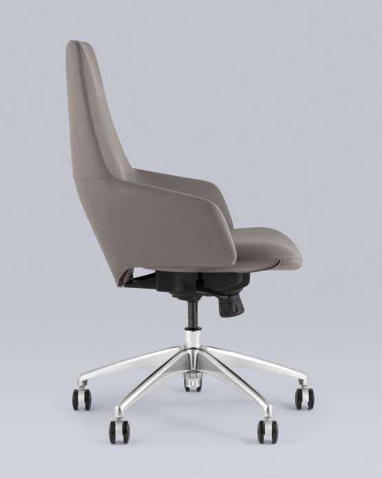Кресло офисное TopChairs Bow серый — изображение 2