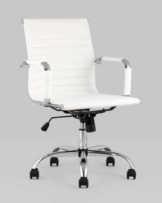 Кресло офисное TopChairs City S белое — изображение 2