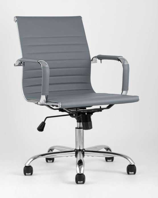 Кресло офисное TopChairs City S серое — изображение 2