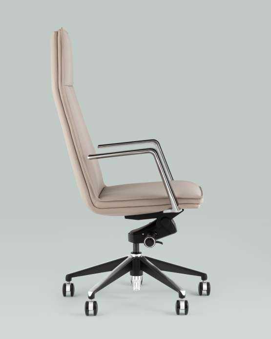 Кресло руководителя TopChairs Arrow светло-серый — изображение 2