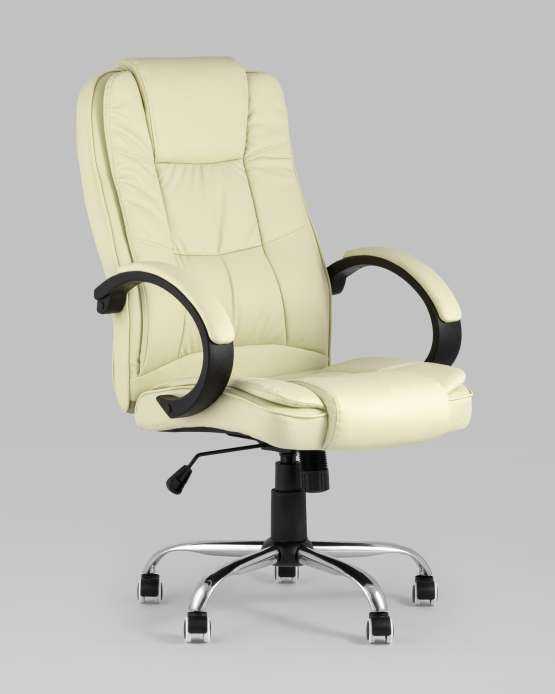 Кресло руководителя TopChairs Atlant бежевое — изображение 2