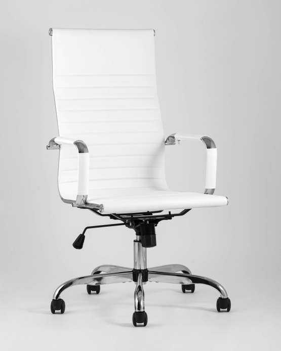Кресло руководителя TopChairs City белое — изображение 2