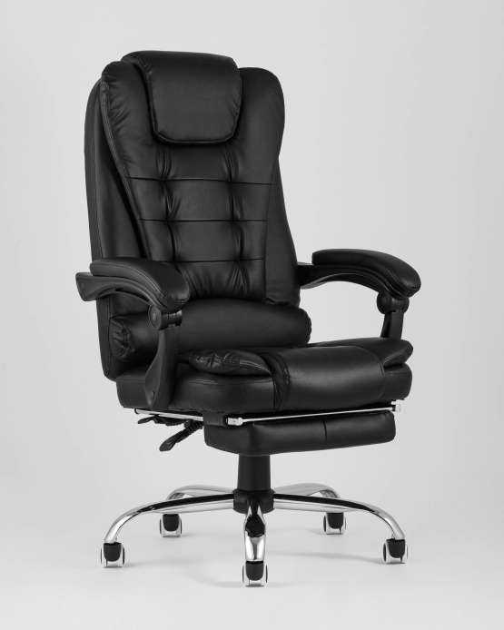 Кресло руководителя TopChairs President черное — изображение 2