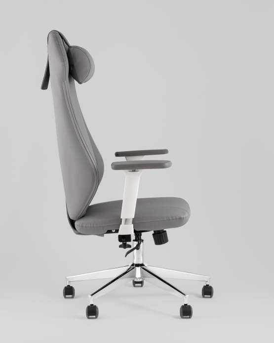 Кресло руководителя TopChairs Trophey серый — изображение 2