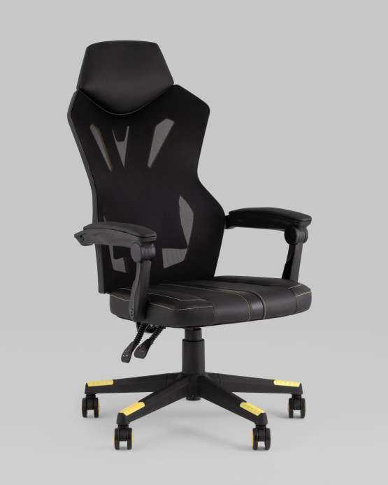 Кресло спортивное TopChairs Айронхайд желтый — изображение 2