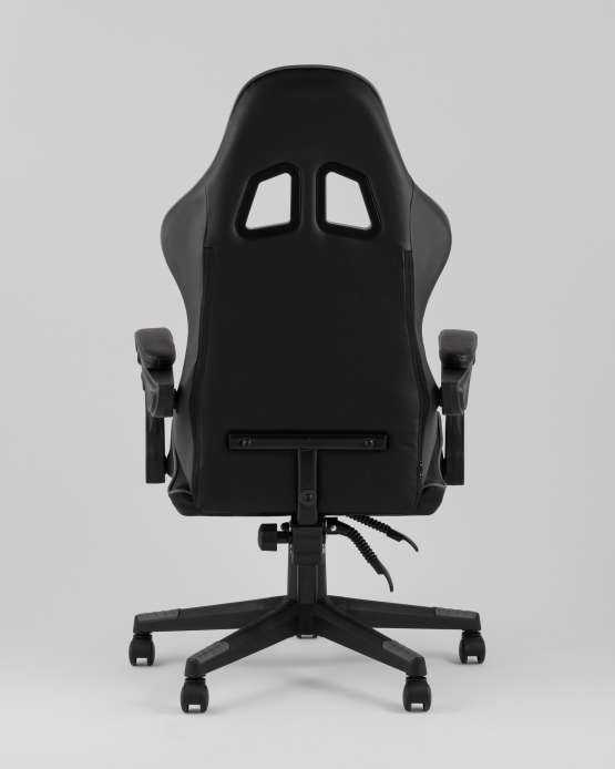 Кресло спортивное TopChairs Commander черно-серый — изображение 2
