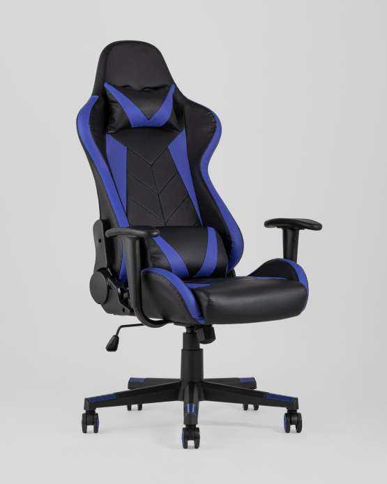 Кресло игровое TopChairs Gallardo синее — изображение 2