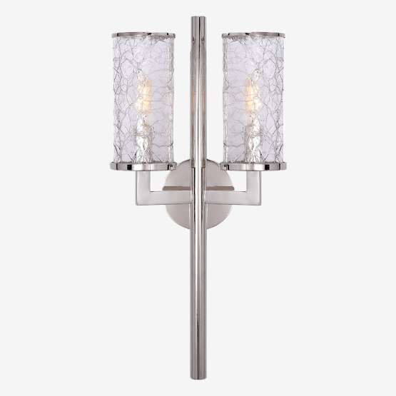 Бра Liaison Double Arm Sconce Хром By Imperiumloft