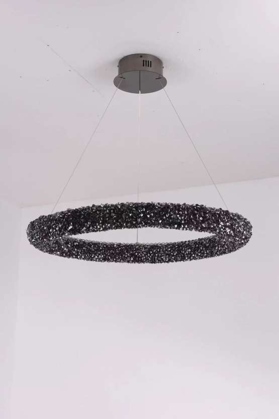 Люстра Lorella Round Black D40