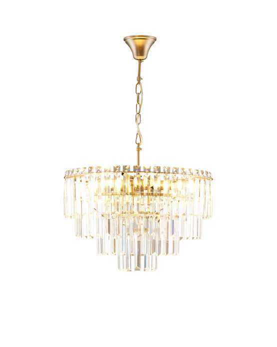 Люстра подвесная Moderli V10738-9P Crystal