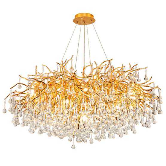 Люстра Droplet Chandelier Circle D80 By Imperiumloft — изображение 2