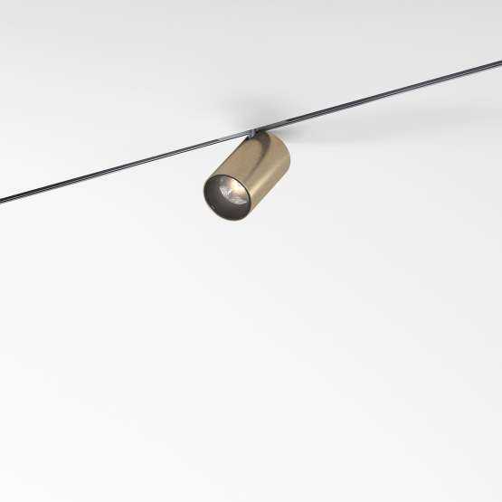 Mini Magnetic Трековый светильник 5W 3000K латунь/черный 85202/01
