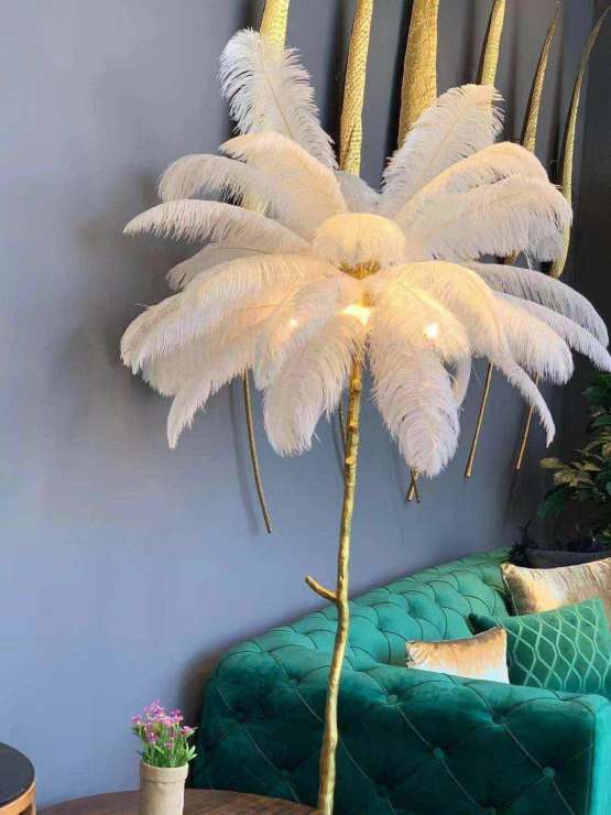 Торшер The Feather Floor Lamp Silver — изображение 7