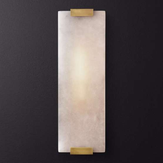 Бра Marble Rectangle Wall Lamp Brass By Imperiumloft — изображение 2