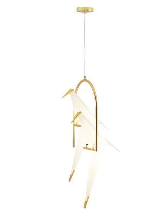 Подвесной светодиодный светильник Moderli V3071-2PL origami Birds 2*LED*6W