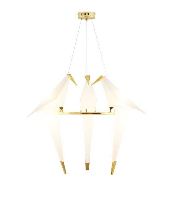 Подвесной светодиодный светильник Moderli V3071-3PL origami Birds 3*LED*6W