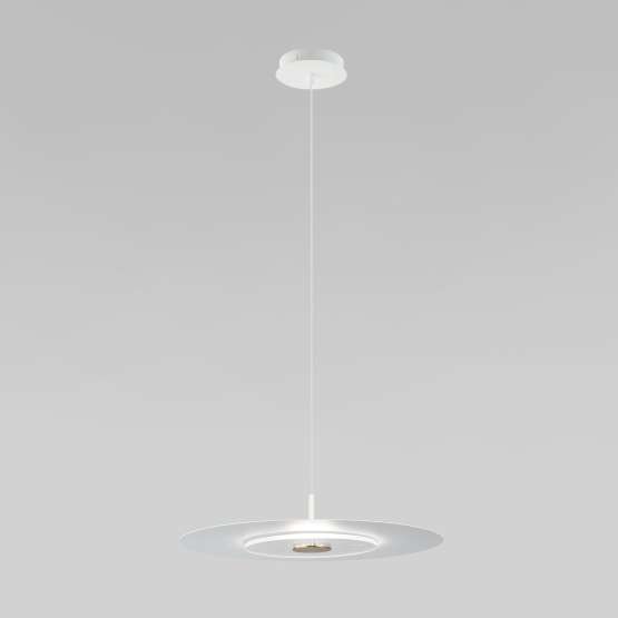 Подвесной светильник с металлическим плафоном 40031/1 LED / белый