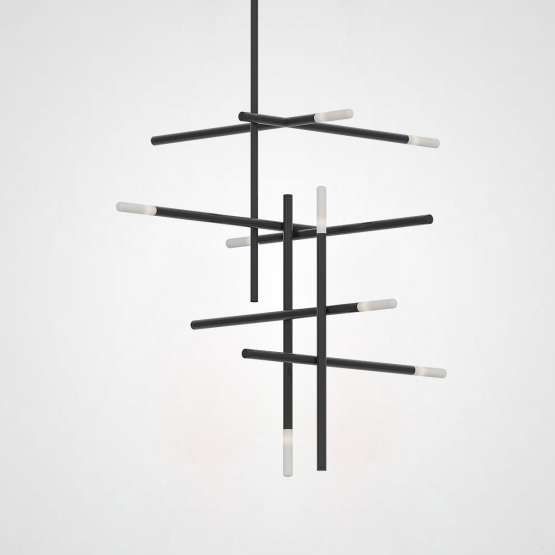 Подвесная Люстра Traverse H105 Black By Imperiumloft