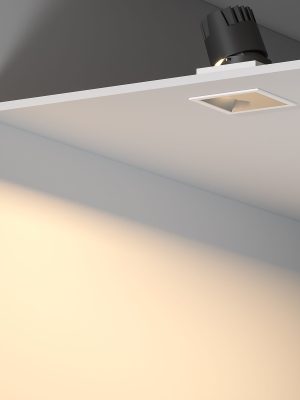 Точечный светодиодный светильник 10W 3000K белый/хром 25091/LED
