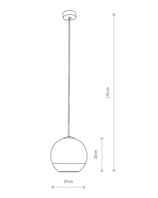7605 Nowodvorski GLOBE PLUS подвесной — изображение 2