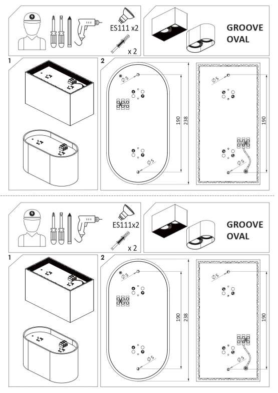 9316 Nowodvorski GROOVE — изображение 5