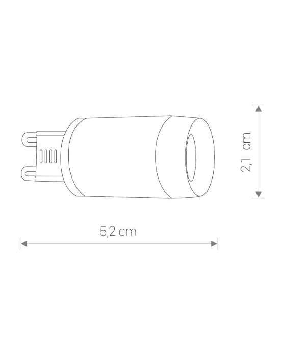 9173 — Bulb g9 led, лампочка — изображение 2