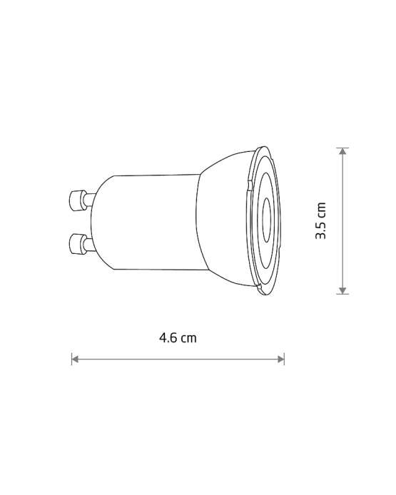 10231 — Bulb GU10, лампочка — изображение 2