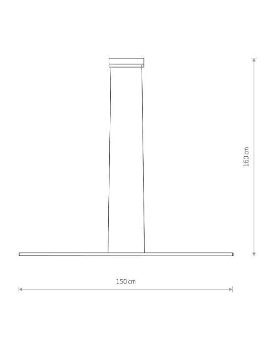 11400 — BAR LED, люстра / подвесной светильник — изображение 6