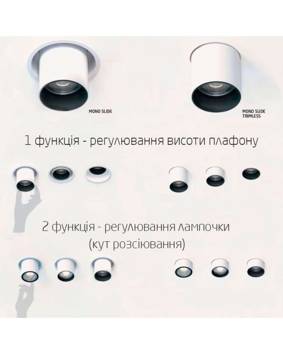 10799 — MONO, встраиваемый светильник — изображение 10