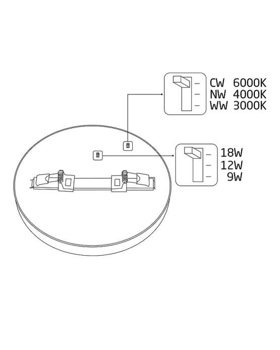 11357 — MULTI LED, потолочный светильник — изображение 7