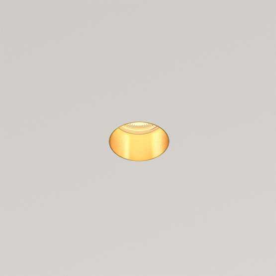 Встраиваемый гипсовый светильник QUASAR 55 BRASS — изображение 3