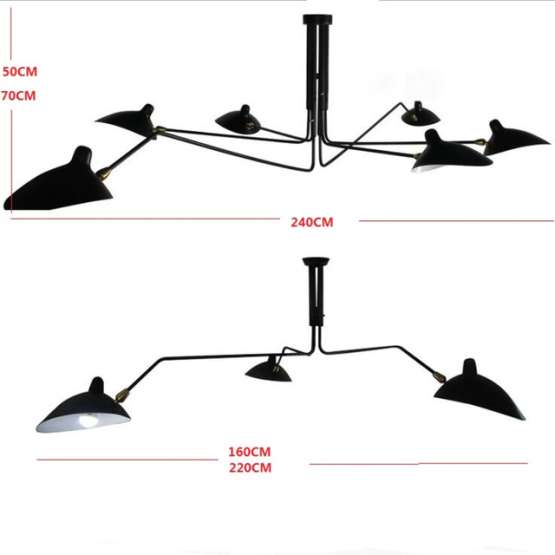 Люстра Serge Mouille Lamp 3 D160 — изображение 3
