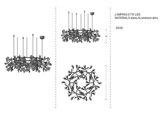 Люстра Heracleum the Big O D150 — изображение 19