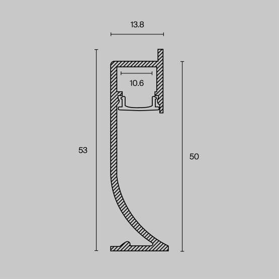 Комплектующие к светодиодной ленте Led Strip ALM-5314-B-2M — изображение 2