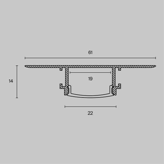 Комплектующие к светодиодной ленте Led Strip ALM-6114-S-2M — изображение 2