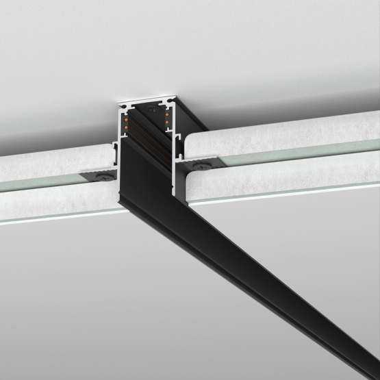 Slim Magnetic Шинопровод встраиваемый под ГКЛ 12,5мм (черный) (3м) 85208/00
                    85208/00
