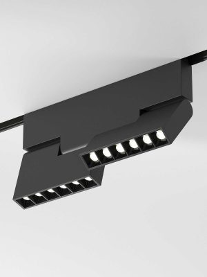 Slim Magnetic Трековый светильник 22W 4000K Mobi (чёрный) 85191/01