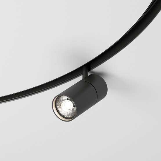 Slim Magnetic Трековый светильник для радиусного шинопровода 12W 4200K Comfi
                    чёрный Ø 1200мм 85189/01
