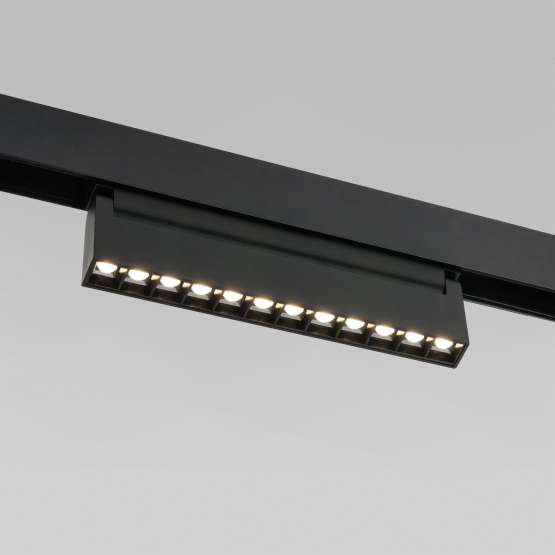 Трековый светильник Slim Magnetic HL0212W 4200K черный 85010/01