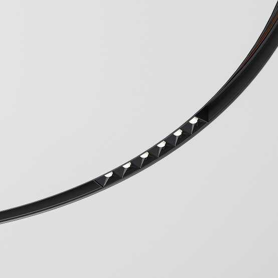 Slim Magnetic Трековый светильник для радиусного шинопровода 6W 4200K Intenso
                    чёрный Ø 1200мм 85185/01