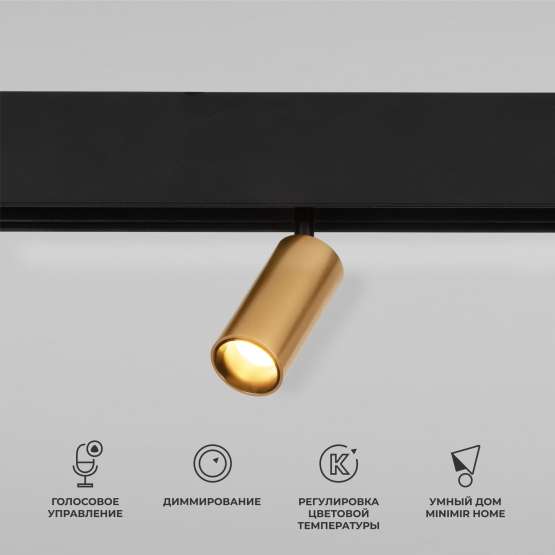 Умный трековый светильник 5W 2700-6500K Dim Cantors Slim Magnetic 85071/01