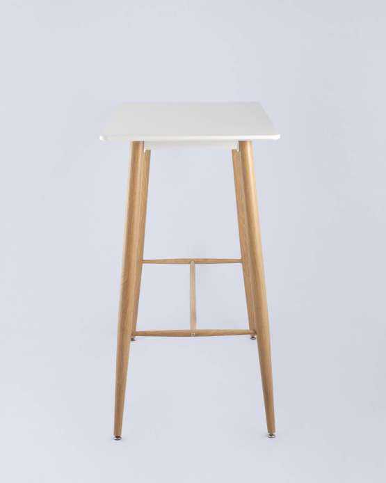 Стол барный Eames NEW DSW 120*60*106 белый — изображение 2