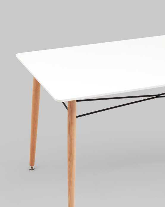 Стол Eames DSW Rectangle New 120*80 белый — изображение 2