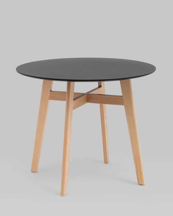 Стол обеденный Target Circle 90*90 черный — изображение 2
