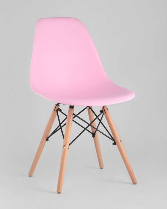 Стул Eames DSW розовый — изображение 2
