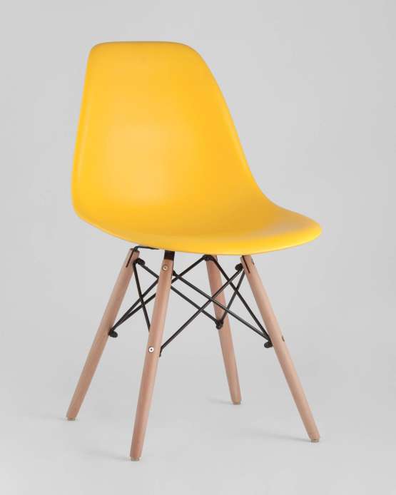 Стул Eames DSW желтый — изображение 2