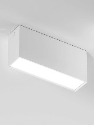 Светильник потолочный светодиодный 10W 4000K белый Block 25109/LED
