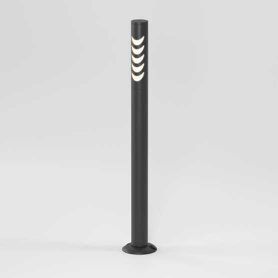 Светильник садово-парковый Smile 6w 3000K черный 35188/F