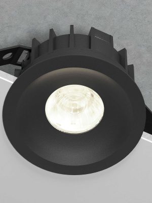 Светильник встраиваемый светодиодный Combi 20W 4000K черный 25069/LED
