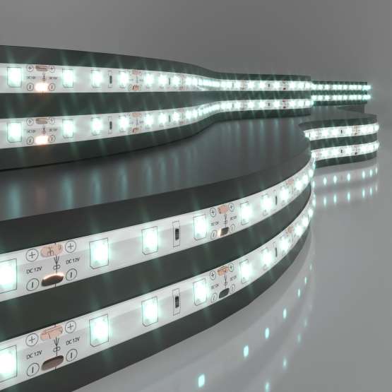 Светодиодная лента 12 В 4,8 Вт/м 60 Led/м 2835 IP65, холодный белый 6500К, 5 м
                    Лента светодиодная 12V 4,8W 60Led 2835 IP65 холодный белый, 5м